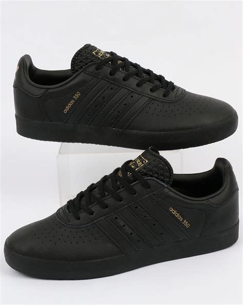 adidas black sneakers for men|black trainers men's size 13.